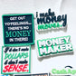 Money Quotes Phrases Shoe Charm