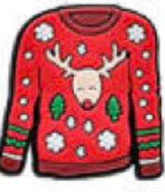 Christmas Ugly Sweaters Shoe Charm