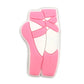 I Love Ballet Dance Shoe Charm