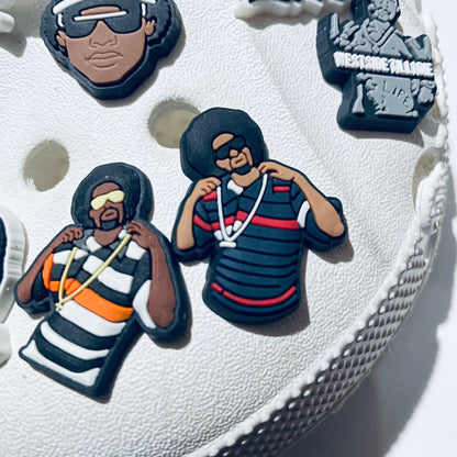 Hip Hop Rap Shoe Charms