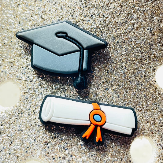 Graduate Shoe Charm