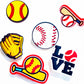 Sports Balls Shoe Charm