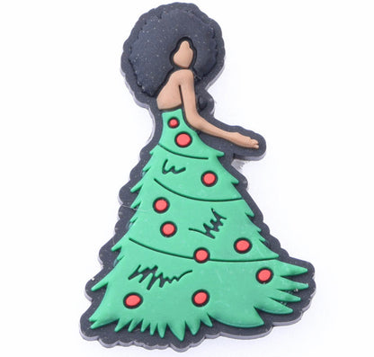 Christmas Tree Dress Shoe Charm
