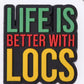 Natural Locs Coils Curls Afro Braids Short Hair Styles Shoe Charms