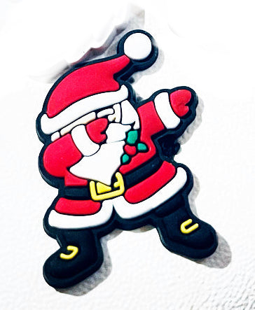Christmas Santa Claus Shoe Charm