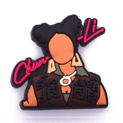 Female Rappers Hip Hop Shoe Charm