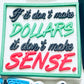 Money Quotes Phrases Shoe Charm