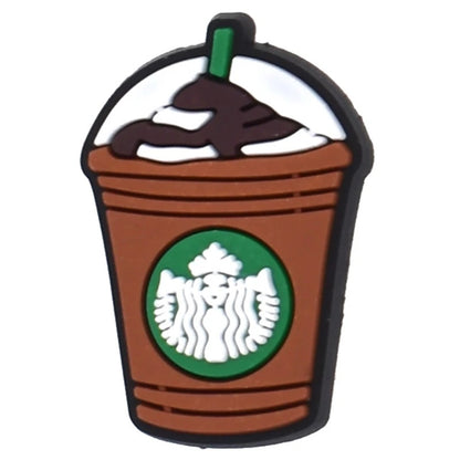 S Bux Coffee Shoe Charm