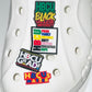 HBCU Educated, Made, Matters, Pride Shoe Charm