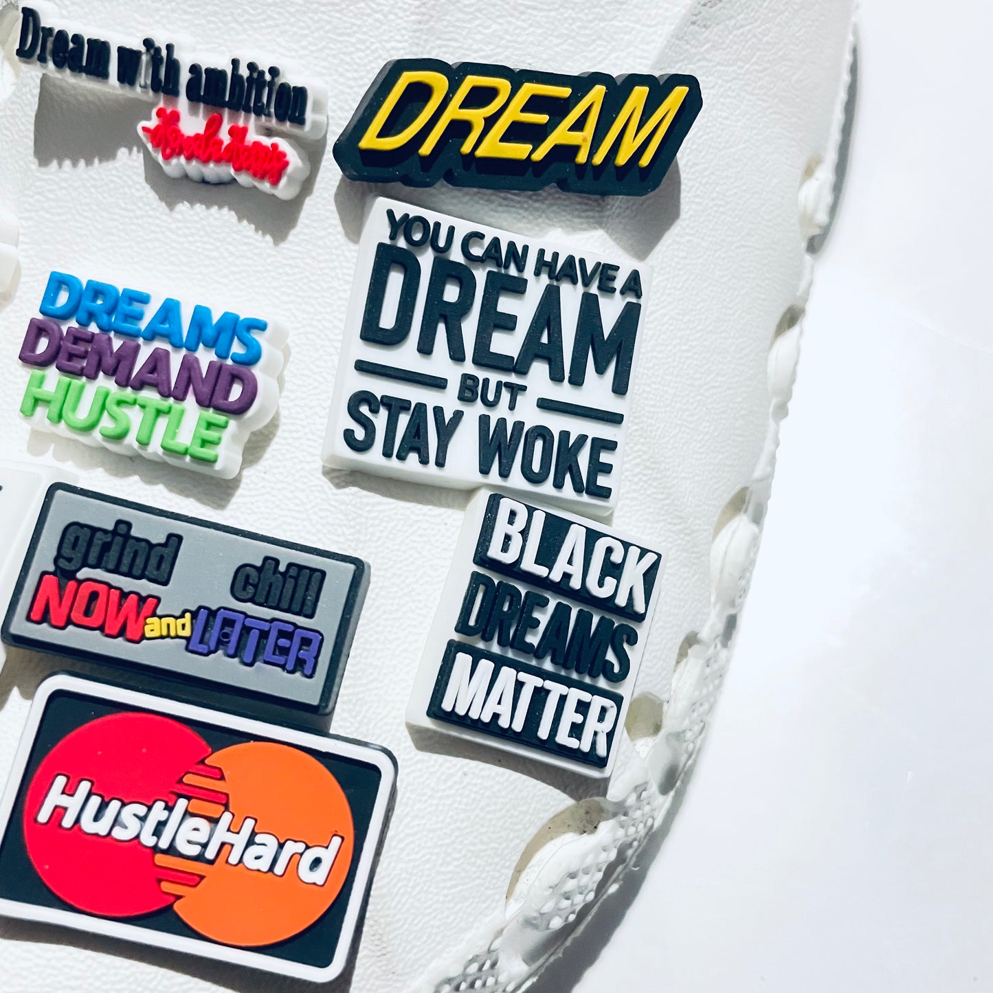 Dream Hustle Hard Shoe Charms