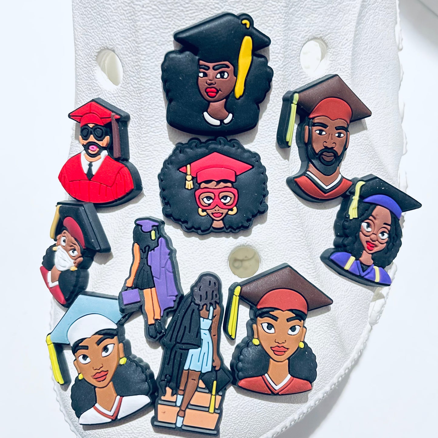 Graduate Shoe Charm