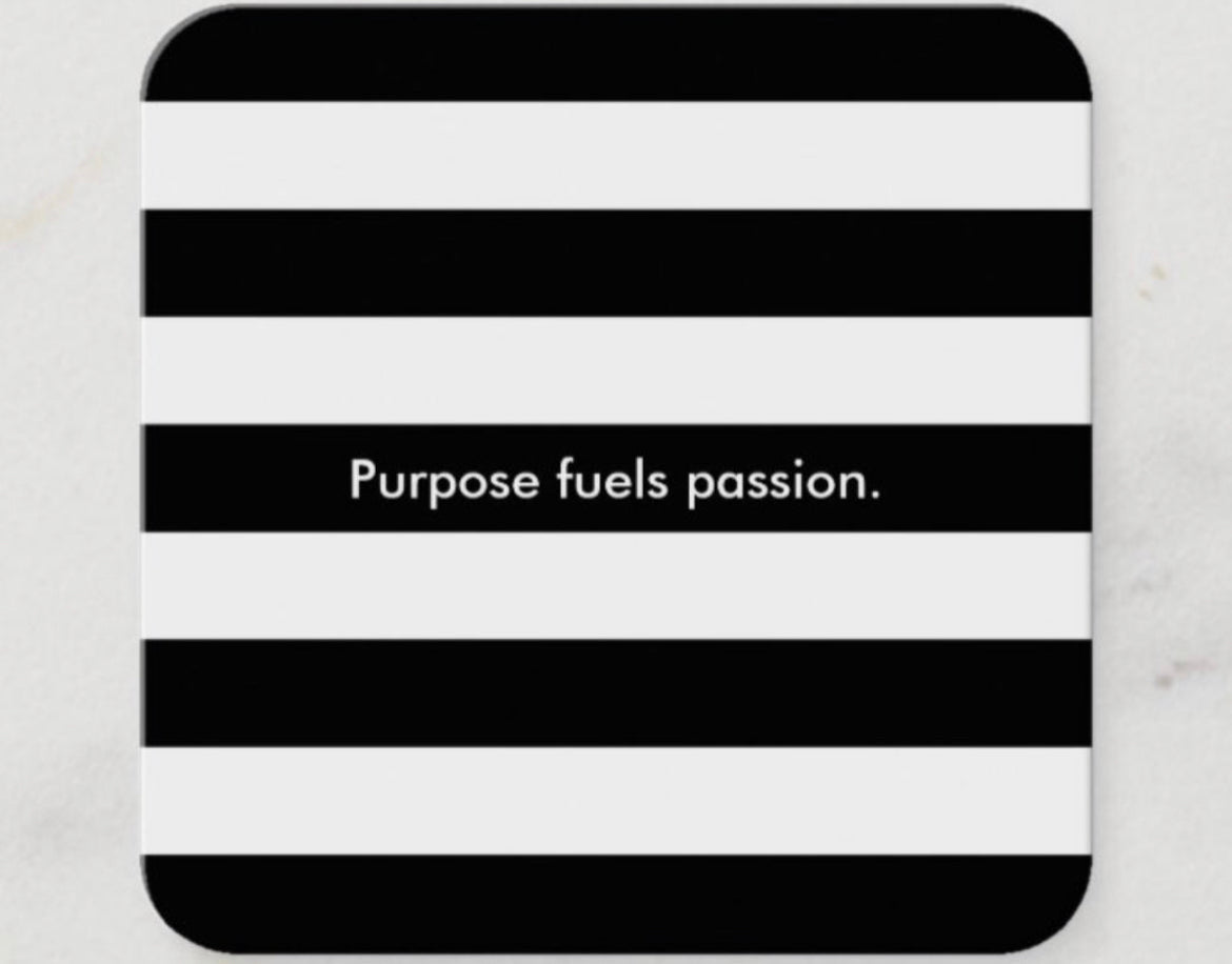 Purpose Fuels Passion Planner Card