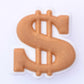 Dollar Signs Money Shoe Charm