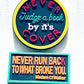 Never Burn Judge Nor Run Back Shoe Charm
