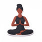 Chakra Meditation Yoga Shoe Charm