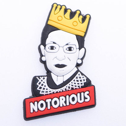 Judge Ruth Bader Ginsberg “RBG” Shoe Charm