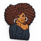 Natural Locs Coils Curls Afro Braids Short Hair Styles Shoe Charms