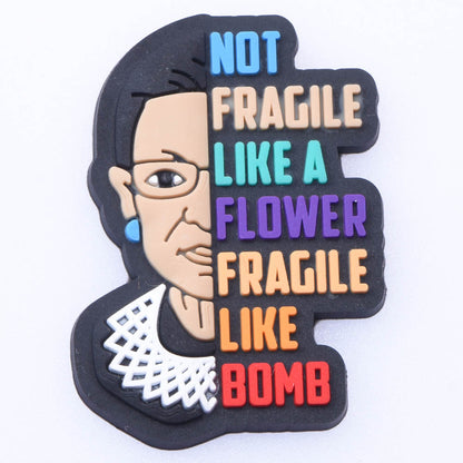 Judge Ruth Bader Ginsberg “RBG” Shoe Charm