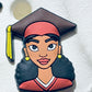 Graduate Shoe Charm