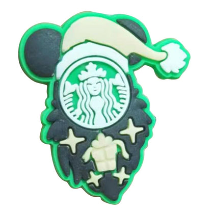 S Bux Coffee Shoe Charm