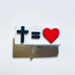 Faith Jesus Christ God Related Shoe Charm
