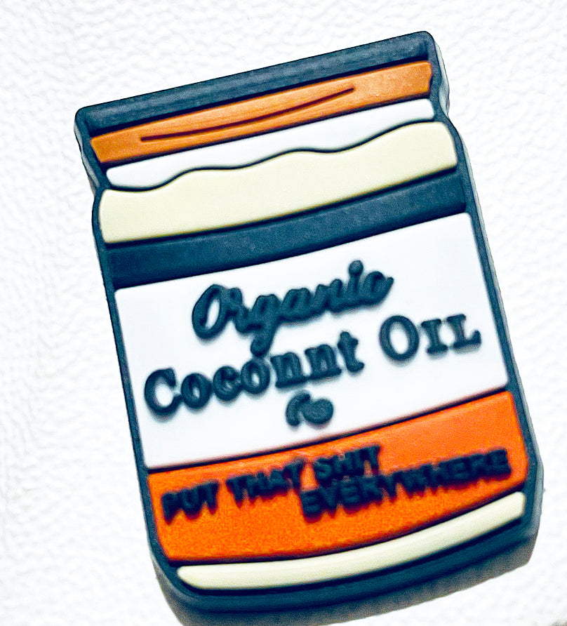 Organic Coconut Oil Shoe Charm