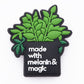Plant Mom Shoe Charm