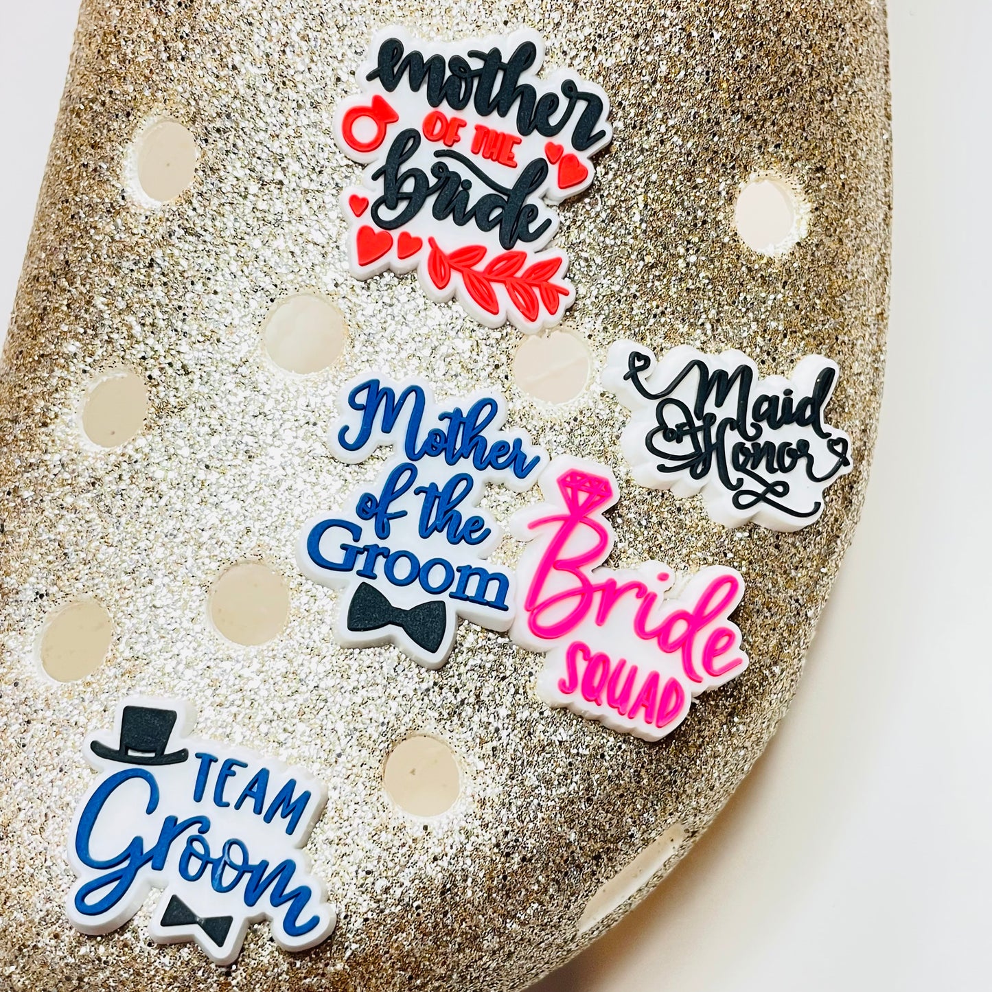 Bridal Party Shoe Charms