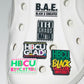 HBCU Educated, Made, Matters, Pride Shoe Charm