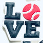 I Love Sports Shoe Charm