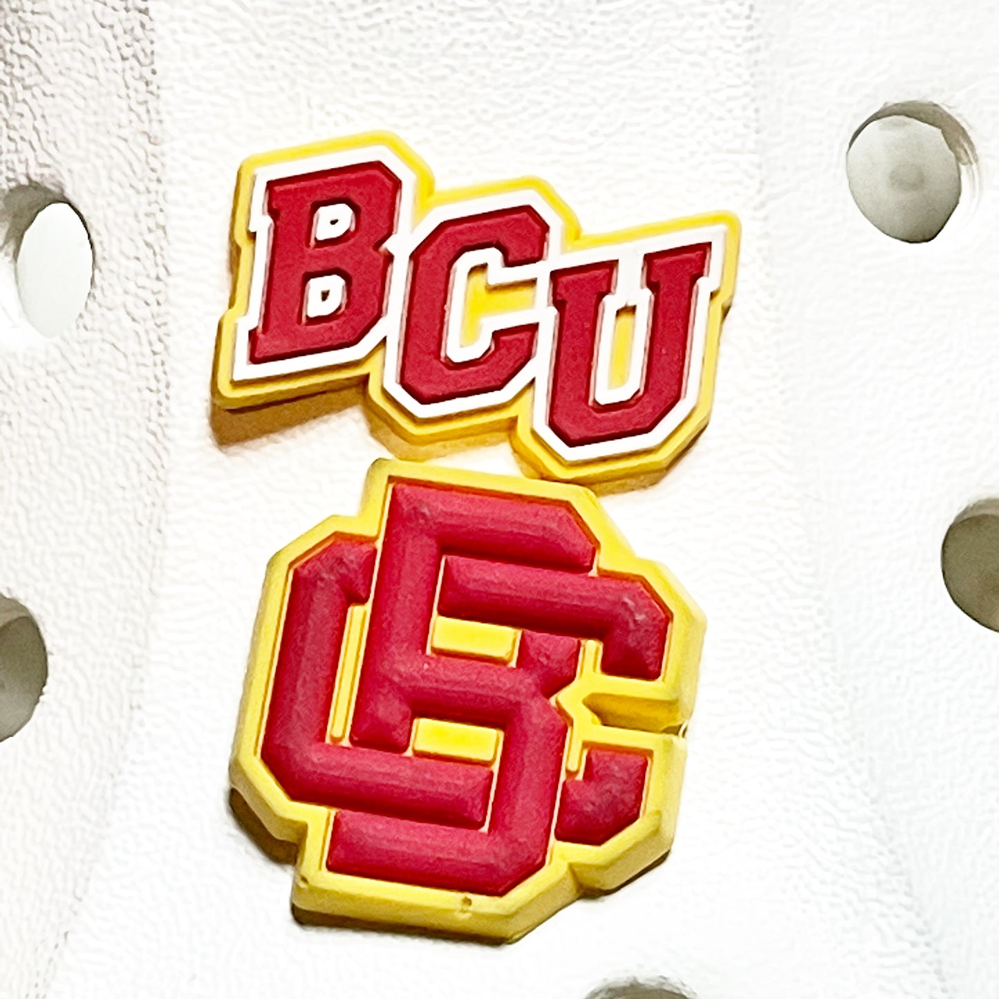 HBCU Shoe Charm- Bethune Cookman, Central State, Claflin, Clark Atlanta, Langston, Maryland Eastern Shore, NC Central, Tuskegee, Winston Salem