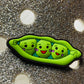 Peas in a Pod Shoe Charm