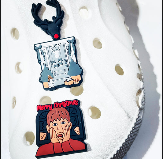 Christmas Home Alone Shoe Charm