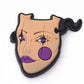 Smile Now Cry Later Masks Shoe Charm