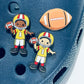 Kids Sports (Soccer, Football, Baseball, Basketball, Soccer, Skate) Shoe  Charms