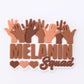 Melanin Shoe Charm