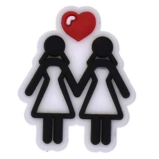 LGBT Shoe Charm