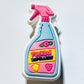 Good Vibes Spray Bottle Shoe Charm