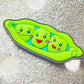 Peas in a Pod Shoe Charm