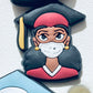 Graduate Shoe Charm