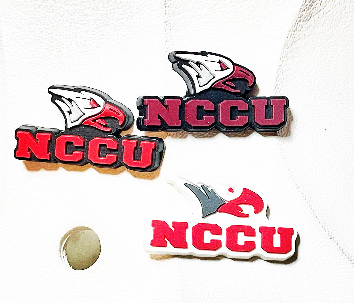 HBCU Shoe Charm- Bethune Cookman, Central State, Claflin, Clark Atlanta, Langston, Maryland Eastern Shore, NC Central, Tuskegee, Winston Salem