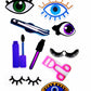 Lashes “Eyelash Technician” Shoe Charm