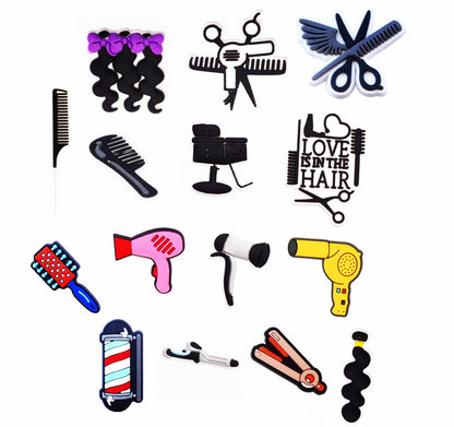 All Things Hair Related Shoe Charm