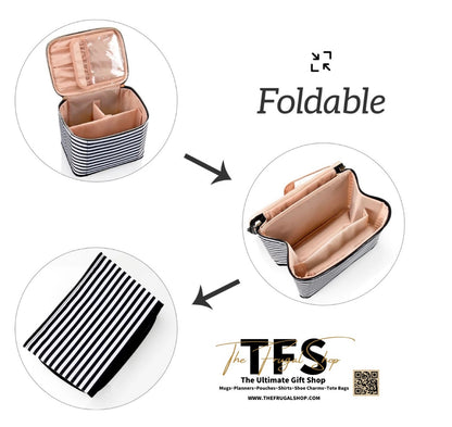 Striped Vanity Case