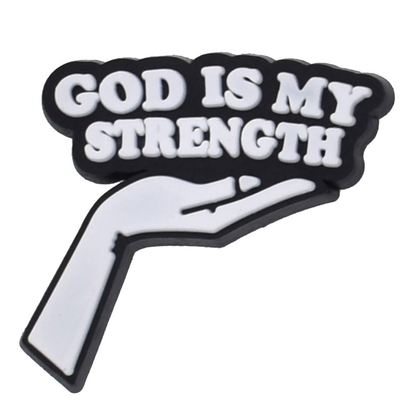 Faith Jesus Christ God Related Shoe Charm