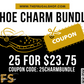 Famous Quotes Shoe Charm