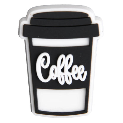 Coffee Adulting is Hard Shoe Charm