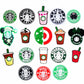 S Bux Coffee Shoe Charm