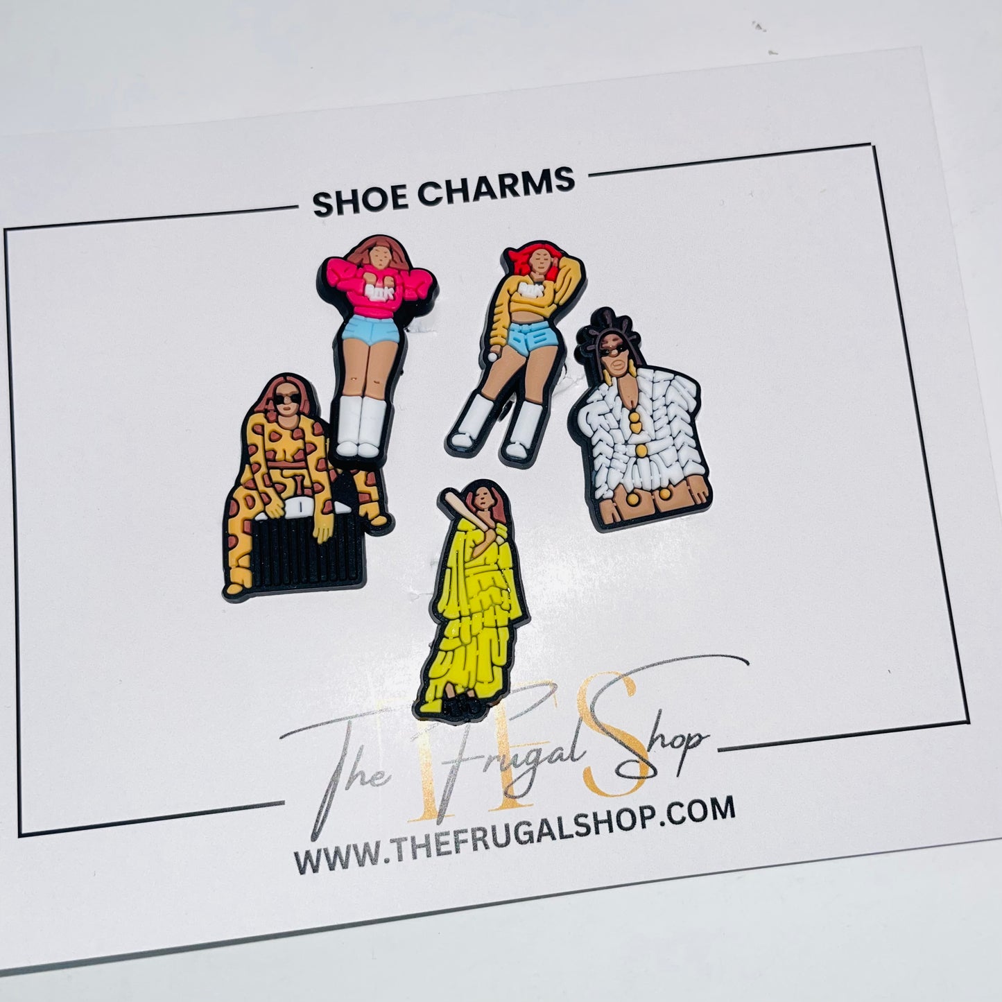 Beyonce Shoe Charm The Frugal Shop LLC