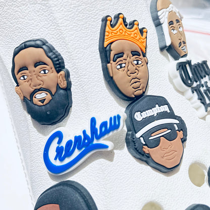 Hip Hop Rap Shoe Charms